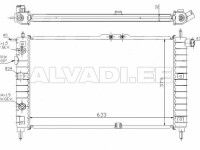 Daewoo Cielo / Nexia 1994-2008 JAHUTUSRADIAATOR