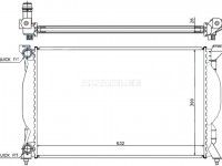 Audi A4 (B7) 2004-2008 JAHUTUSRADIAATOR