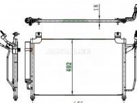 Mazda CX-7 2006-2012 air conditioning radiator