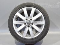 Volkswagen Golf 6 2008-2013 Rim aluminum 17" Part code: 5K0601025F 8Z8