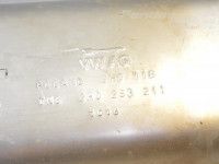 Volkswagen Amarok Exhaust middle muffler (2.0 diesel) Part code: 2H0253209F
Body type: Pikap