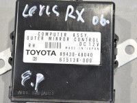 Lexus RX 2003-2009 Outdoor mirror control unit. Part code: 89430-48040