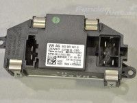 Volkswagen Sharan Blower motor resistor Part code: 3C0907521G
Body type: Mahtuniversaal
