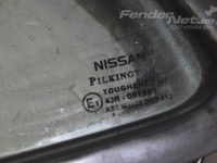 Nissan Almera (N16) 2000-2006 Fixed Door window, left (rear) (sedan) Part code: 82263-4M500