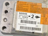 Nissan Primera 2002-2007 Control unit for airbag Part code: 98820-AV200