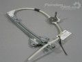 Renault Megane Scenic 1996-2003 Door window regulator, rear left (man.)