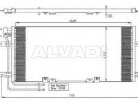 Volkswagen Transporter (T4, Caravelle, Multivan) 1990-2003 air conditioning radiator