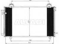 Toyota Corolla Verso 2004-2010 air conditioning radiator
