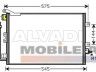 Renault Clio 2005-2014 air conditioning radiator