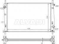 Ford Mondeo 1996-2000 JAHUTUSRADIAATOR
