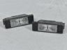 Nissan Note (E11) 2005-2013 number plate lights Part code: 9635676580