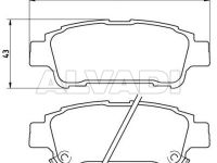 Toyota Sienna 2004-2010 KETASPIDURIKLOTSID