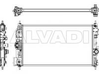 Opel Astra (J) 2009-2018 JAHUTUSRADIAATOR