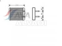 Kia Carnival 1999-2006 SOOJENDUSRADIAATOR