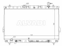 Hyundai Santa Fe 2000-2006 JAHUTUSRADIAATOR