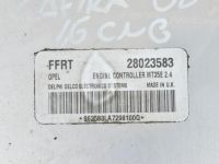 Opel Zafira (B) Control unit for engine+Ignition lock + key Part code: 28023583
Body type: Mahtuniversaal
E...