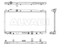 Honda Civic 2011-2017 JAHUTUSRADIAATOR