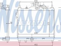 Hyundai Getz 2002-2009 JAHUTUSRADIAATOR