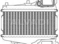 Honda Civic 2011-2017 ÕHURADIAATOR (INTERCOOLER)