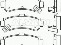 Nissan Almera (N15) 1995-2000 KETASPIDURIKLOTSID