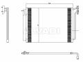 BMW X5 (E53) 1999-2006 air conditioning radiator