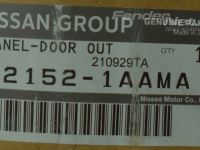 Nissan Murano Door, rear (right) Part code: H2152-1AAMA
Body type: Maastur
Addit...