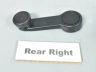 Ford Sierra Manual window handle, right (rear) Part code: 83BBA23348AB
Body type: Sedaan